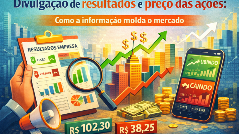 A divulgação de resultados e seus efeitos no preço das ações com Danilo Regis Fernando Pinto.
